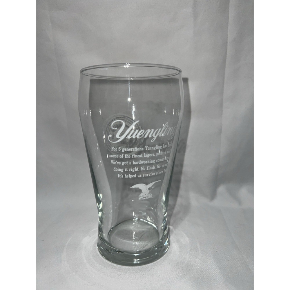 Yuengling 185 Year Anniversary 16 Oz PINT Beer GlassAmerica's Oldest Brewery